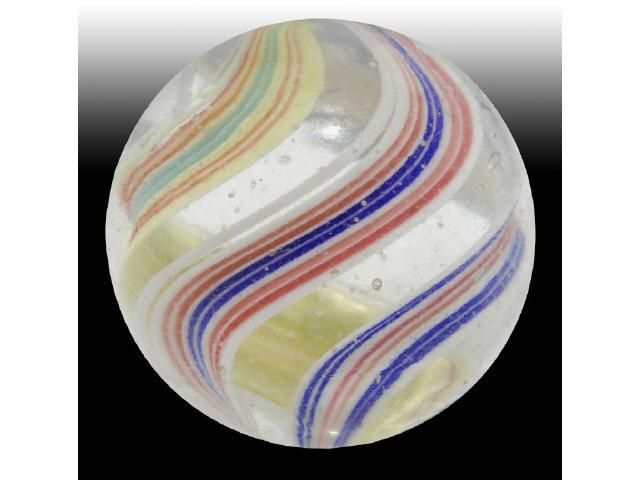 Appraisal: Nude Divided Core Marble Description Three nude divided core with