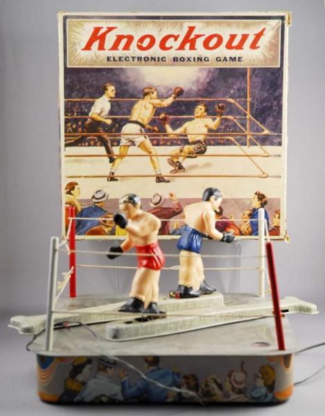 Appraisal: Electronic Knockout Boxing Game Toy Description Circa s Made by