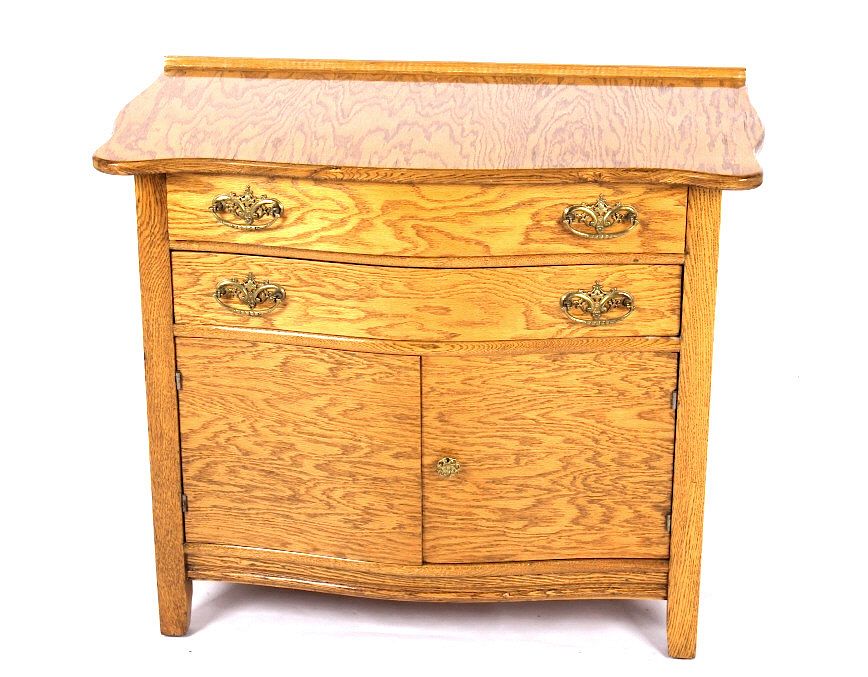 Appraisal: Antique Light Oak Dresser For sale in this lot we