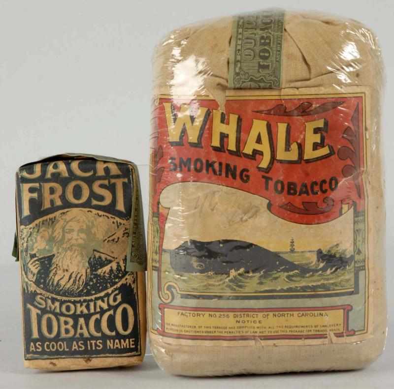 Appraisal: Lot of Tobacco Pouches Description Includes paper Jack Frost and