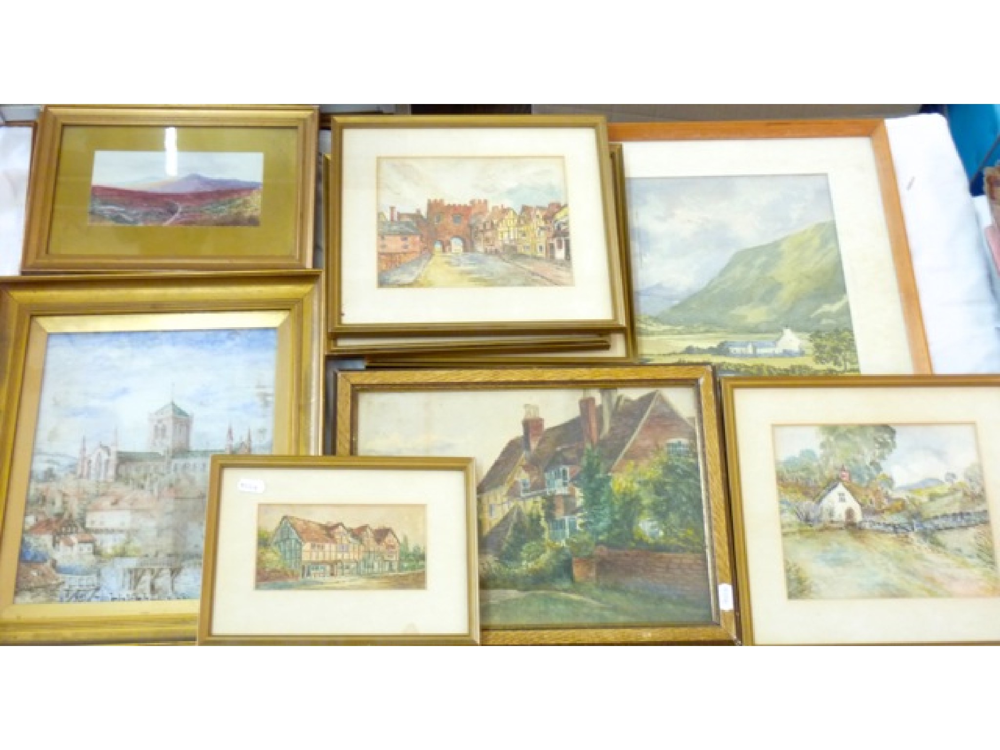 Appraisal: A collection of late th and early th century watercolours