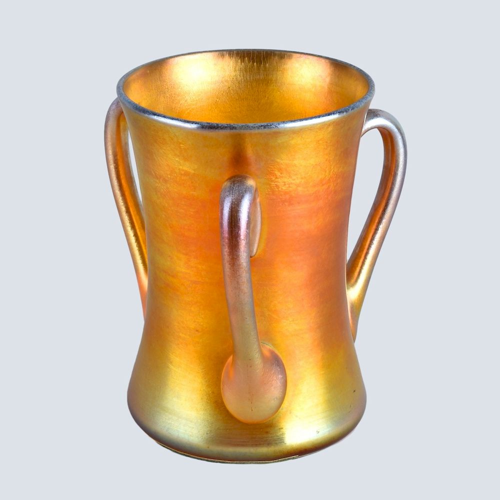 Appraisal: Tiffany Studios Loving Cup Tiffany Studios American es - Favrile