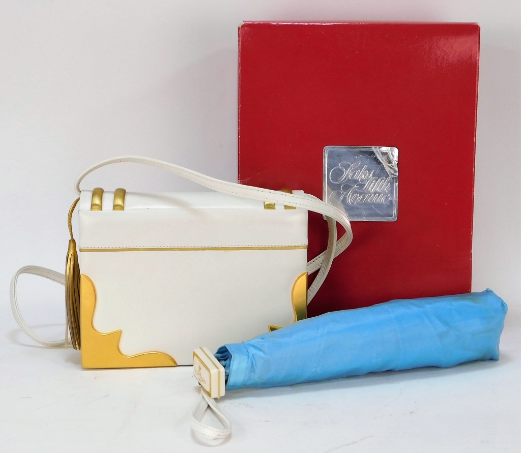 Appraisal: COURREGES AND PALOMA PICASSO UMBRELLA BAG GROUP France Italy th