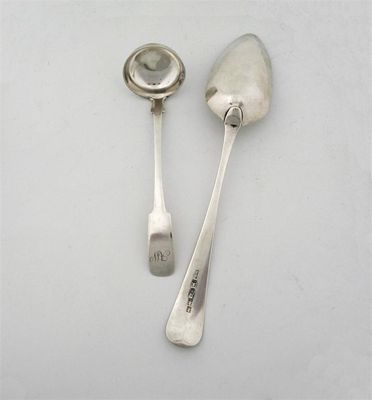 Appraisal: Perth a tablespoon Old English pattern engraved 'M' by William