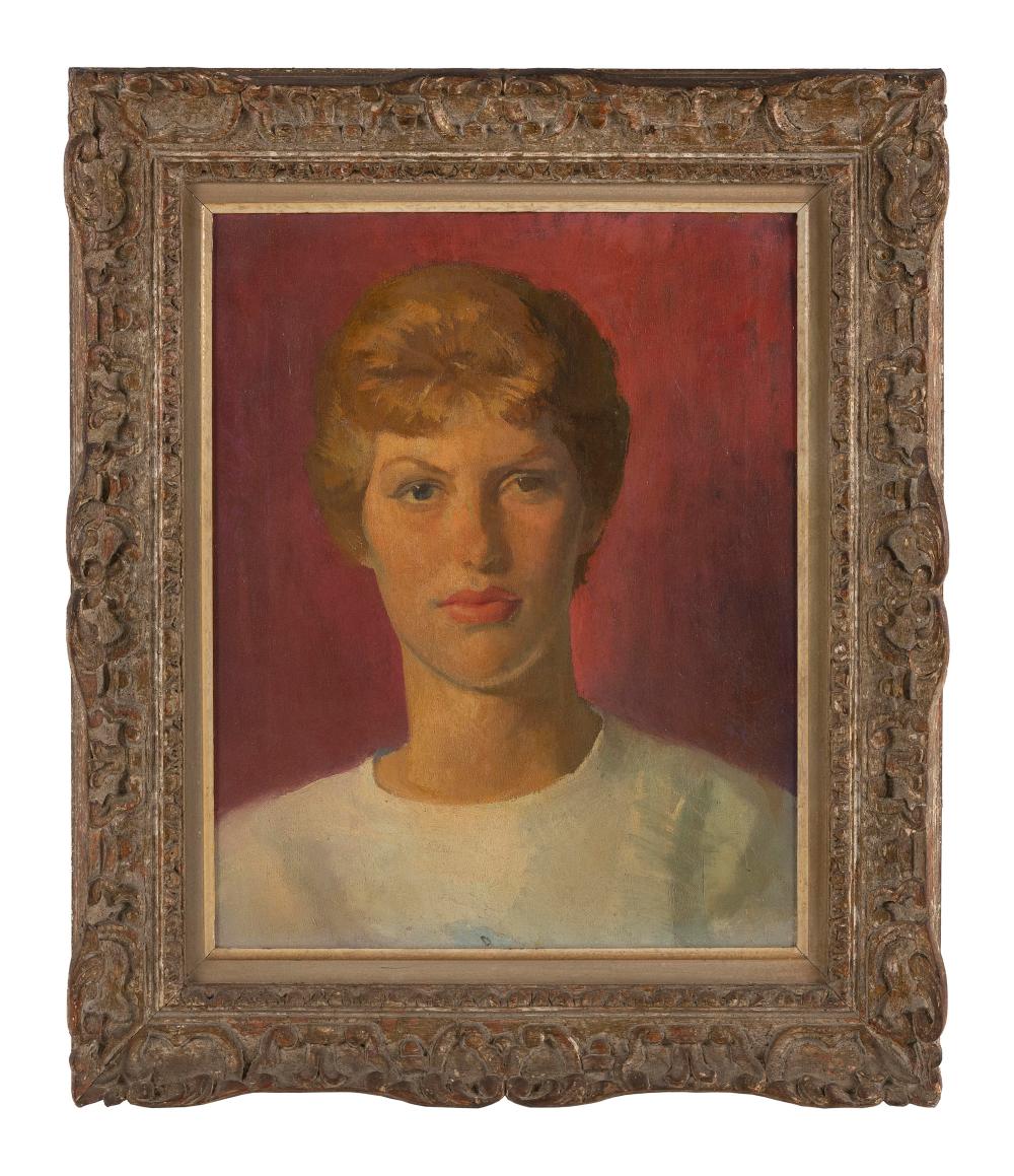 Appraisal: HENRY HENSCHE MASSACHUSETTS LOUISIANA GERMANY - PORTRAIT OF MRS SIMINOFF