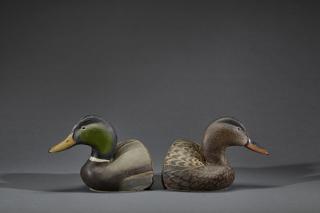 Appraisal: Mallard Bookends The Ward Brothers Lemuel T Mallard BookendsThe Ward