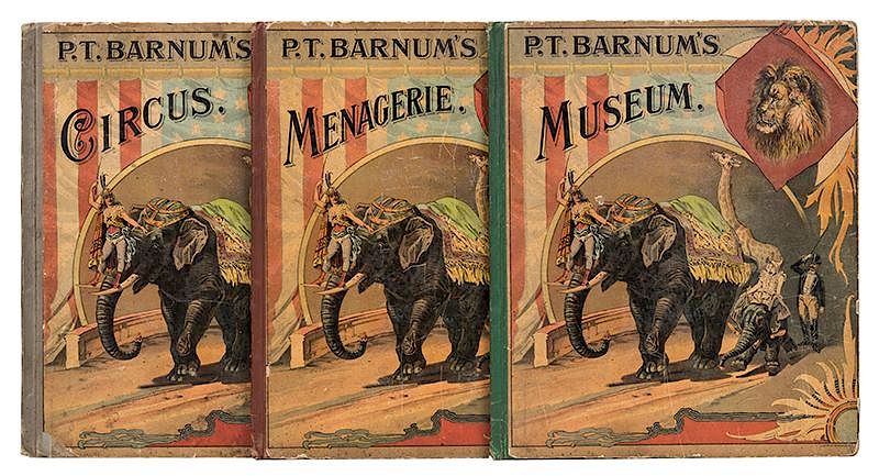 Appraisal: P T Barnum s Circus Museum Menagerie Children s Barnum