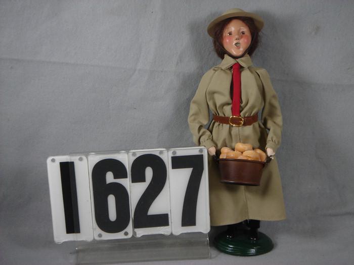 Appraisal: Byers Choice Ltd The Carolers Salvation Army Lady with donuts