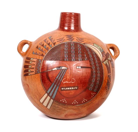 Appraisal: Sale Lot Nathan Begaye Hopi Navajo - Canteen signed Nathan