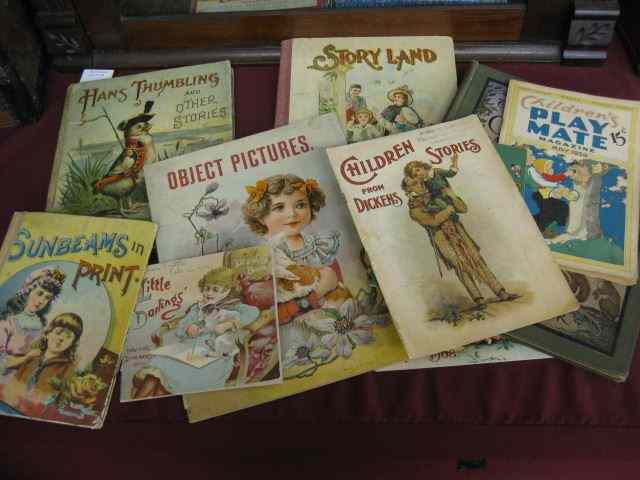 Appraisal: Collection of Old Children's Books Booklets different