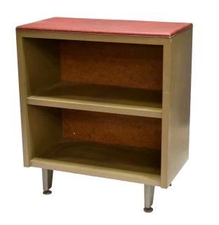 Appraisal: ITALIAN INDUSTRIAL STEEL BOOKCASE ' Italian industrial steel bookcase 's