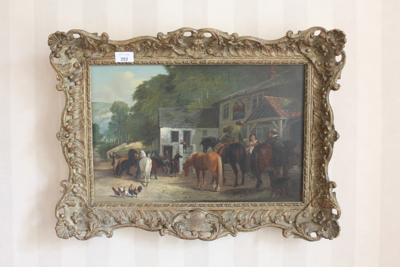 Appraisal: Henry Charles Woollett fl - Figures with horses and animals