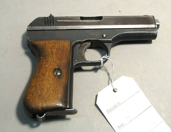 Appraisal: A waffenamt proofed CZ Model semi-automatic pistol Serial no mm