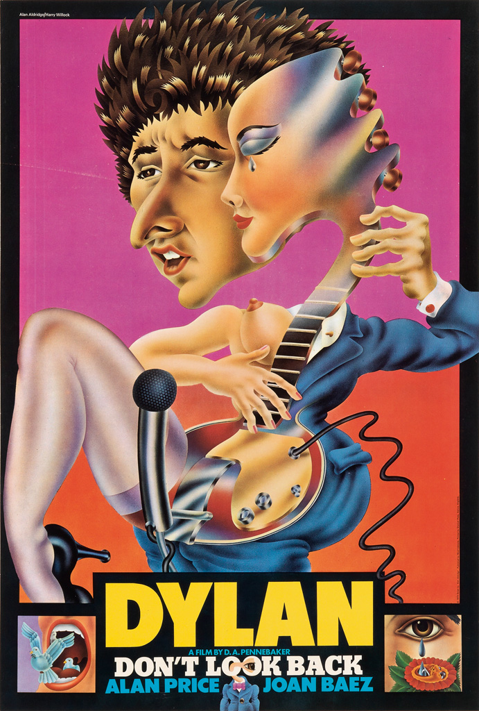 Appraisal: ALAN ALDRIDGE - DYLAN DON'T LOOK BACK x inches x