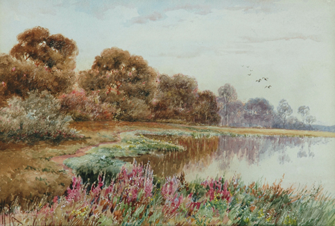 Appraisal: Marion Ellis Rowan - Colombo Creek watercolour signed 'Ellis Rowan'