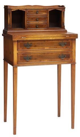 Appraisal: Italian lady's writing desk th c superstructure with three small