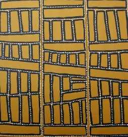 Appraisal: Walala Tjapaltjarri born circa Tingari at Marua acrylic on canvas