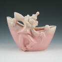 Appraisal: Hull Novelty clown planter in pink and white Marked Hull