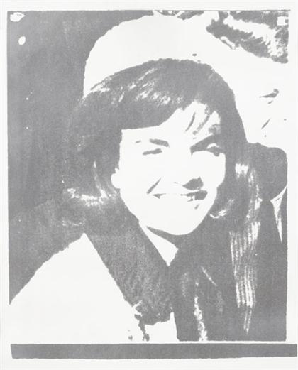 Appraisal: ANDY WARHOL american - JACQUELINE KENNEDY I JACKIE I from