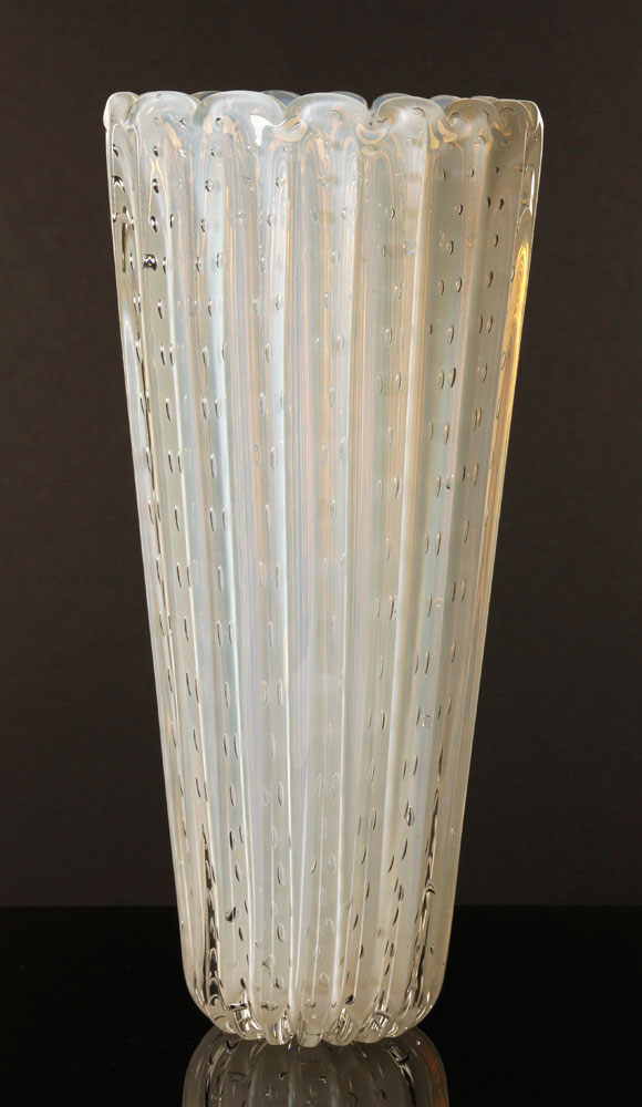 Appraisal: - Barovier and Toso Bubble Vase Barovier and Toso blown