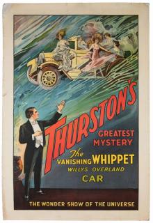 Appraisal: Thurston Howard Thurston's Greatest Mystery The Vanishing Whippet Cleveland Otis