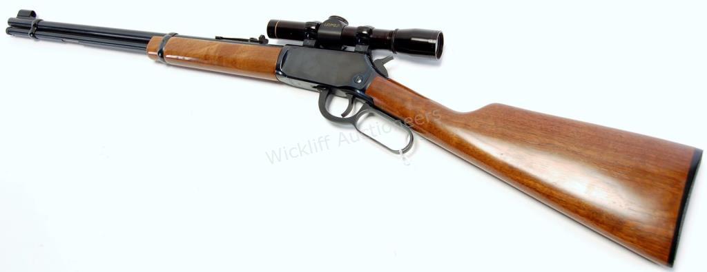 Appraisal: Winchester Model M Lever Action Rifle-Blued barrel Chambered in mag