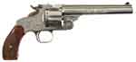 Appraisal: ENGRAVED SMITH WESSON NEW MODEL TARGET REVOLVER Cal - S