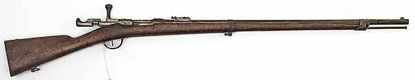 Appraisal: Model French Chassepot Rifle mm caliber barrel Walnut stock Condition