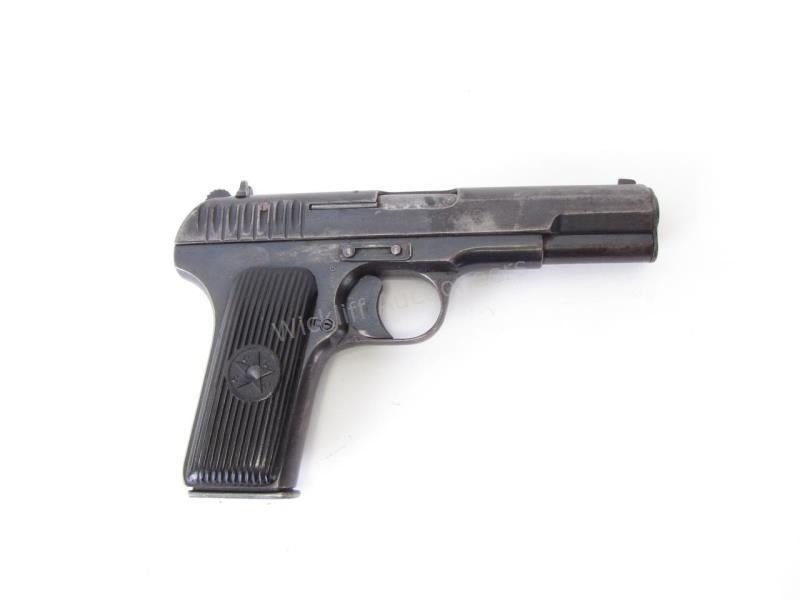 Appraisal: Russian Tokarev TT- Pistol-Round barrel Chambered in mm Blued semi