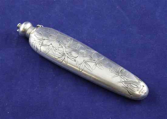 Appraisal: A late th century American silver scent bottle by Gorham