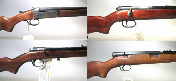 Appraisal: A lot of four American sporting arms Comprising Winchester Model