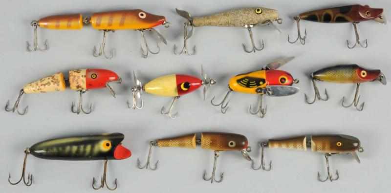 Appraisal: Lot of Fishing Lures Many with a triple hook General