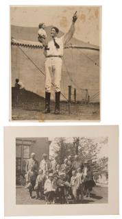 Appraisal: Group of Four Sideshow Photographs Circa s s Including photos