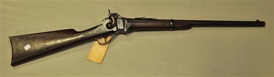 Appraisal: SHARPS SADDLE RING CARBINE Early model in caliber '' round