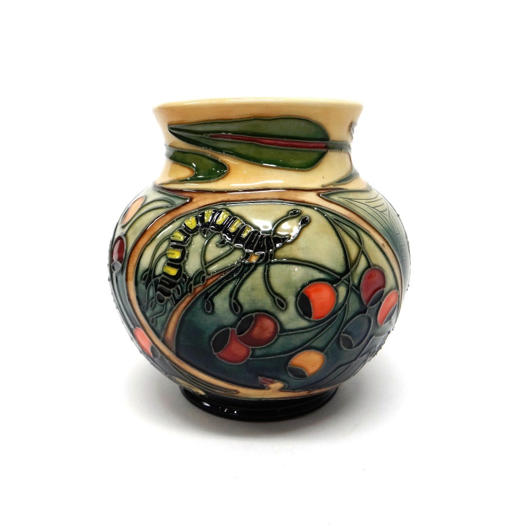 Appraisal: A Moorcroft 'Hartgring' vase by Emma Bossons circa cm high