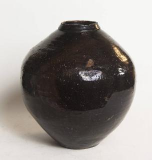 Appraisal: Lg Glazed Pot H