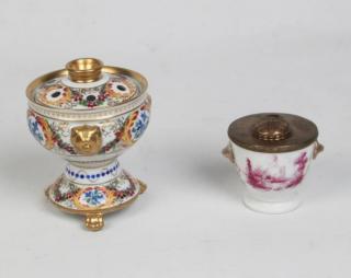 Appraisal: PIECE MISCELLANEOUS LOT OF PORCELAIN CONSISTING OF A FRENCH PORCELAIN