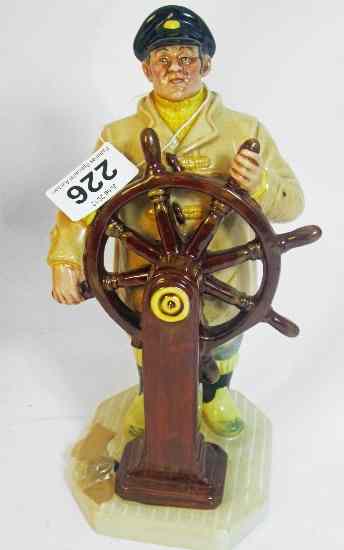 Appraisal: Royal Doulton Figure The Helmsman HN Piece of Ships Wheel