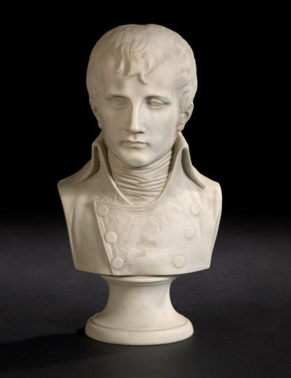 Appraisal: French Carrara Composition Bust of Napoleon Bonaparte as First Consul