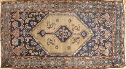 Appraisal: Persian Medallion Rug ft in x ft in