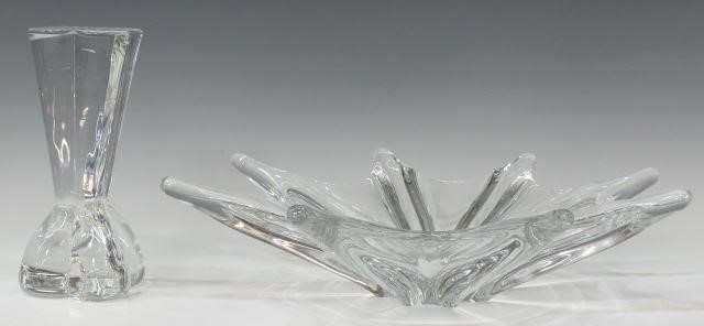 Appraisal: lot of French Baccarat crystal tableware including Diomede candlestick approx