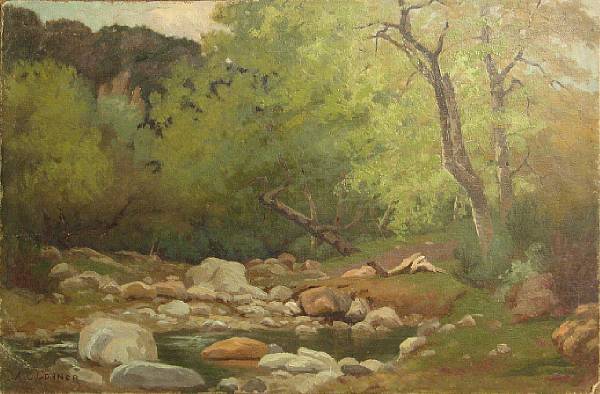 Appraisal: Albert Clinton Conner American - Santa Inez Canyon No signed