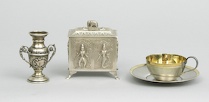 Appraisal: A Group of Silver including Russian Tibetan and Continental Russian