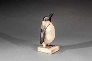 Appraisal: Miniature Penguin Charles Hart - Gloucester MAc in highCharles Hart