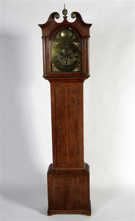 Appraisal: A George III oak longcase clock By Jo Kirkwood Redpath