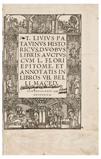 Appraisal: LIVIUS Titus B C - A D Historicus Duobus Libris