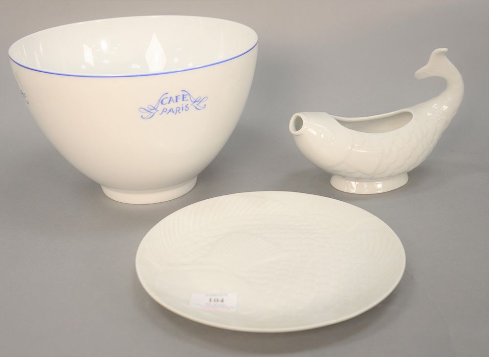 Appraisal: Thirteen piece lot to include porcelain group to include Dansk