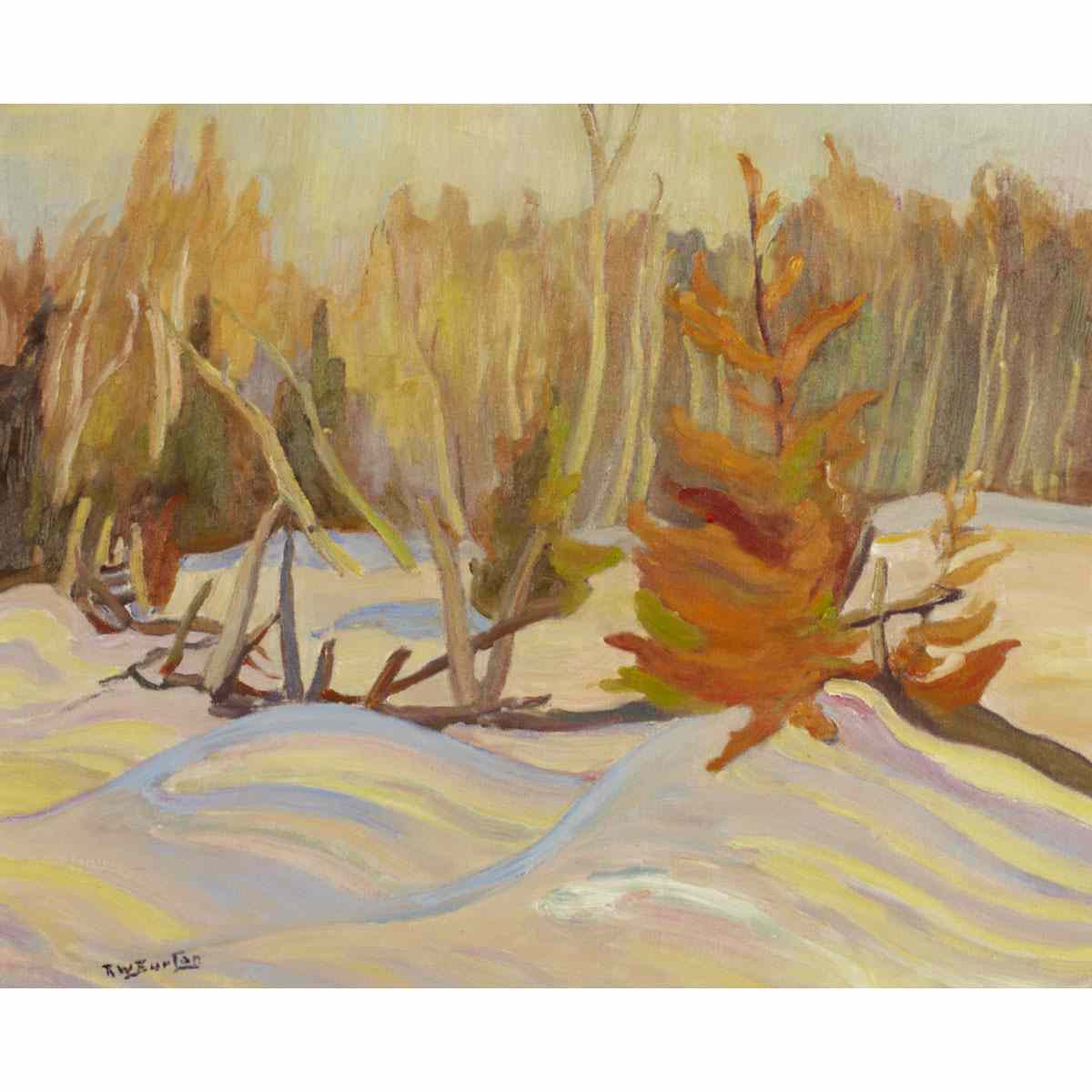 Appraisal: RALPH WALLACE BURTON RED CEDAR NEAR SMITH FALLS ONTARIO Medium