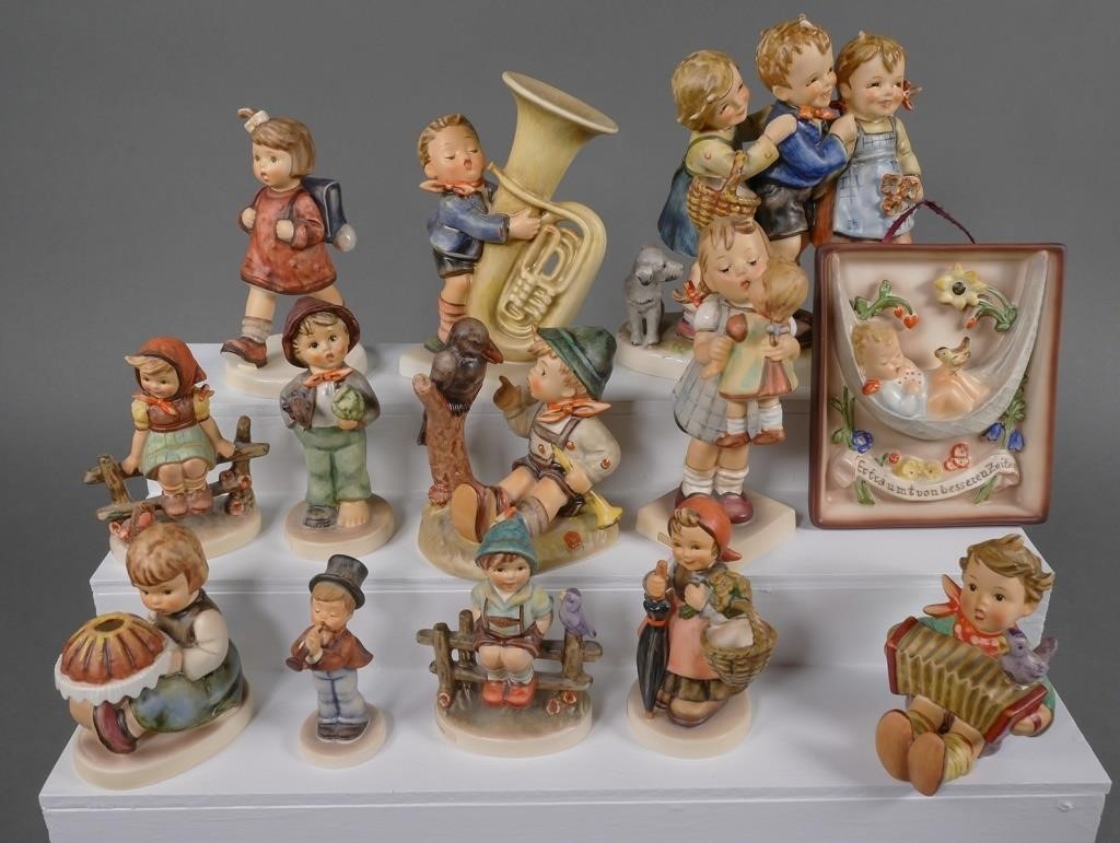 Appraisal: Collection of Hummel figurines Hummels included Follow the Leader Hum