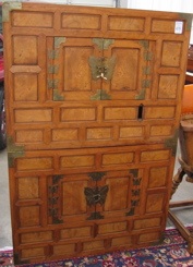 Appraisal: TWO STACK WEDDING CHEST Korean th century The two matching